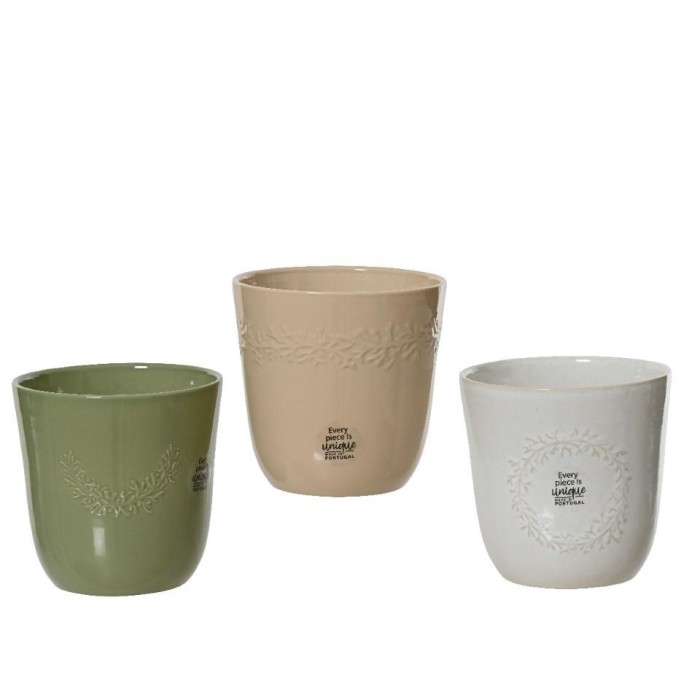 VASO PORCELLANA 3 ASSORTITI H.13